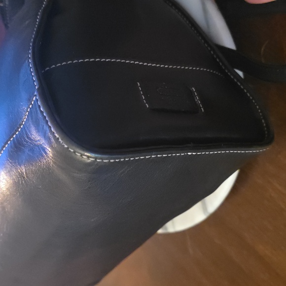 Coach 2000 Hampton Black Leather Doctor's Bag Satchel 💕 - Picture 12 of 16